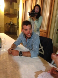 Mattia ripreso da Benedetta Mora di Bresciapuntotv