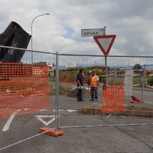 I lavori di estendimento tra Rovato e Cazzago San Martino