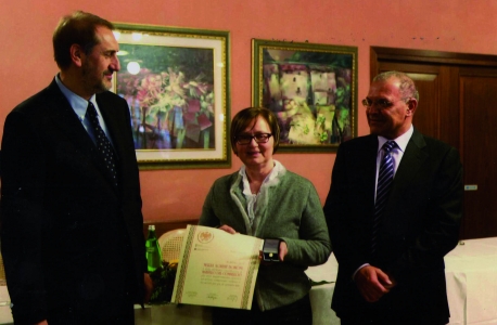 Bonomi riceve il premio della Camera di Commercio