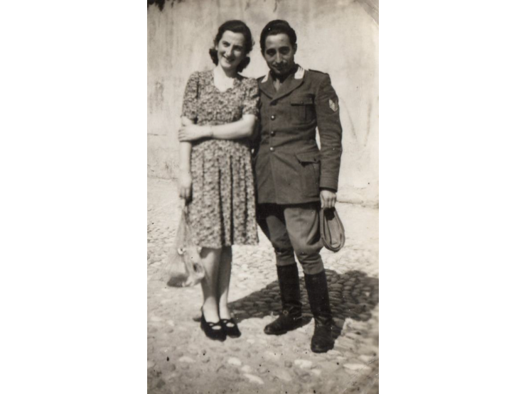 Francesco Belloni all'epoca del servizio militare