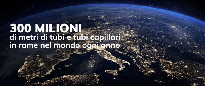 produzione di tubi in rame e tubi capillari in rame